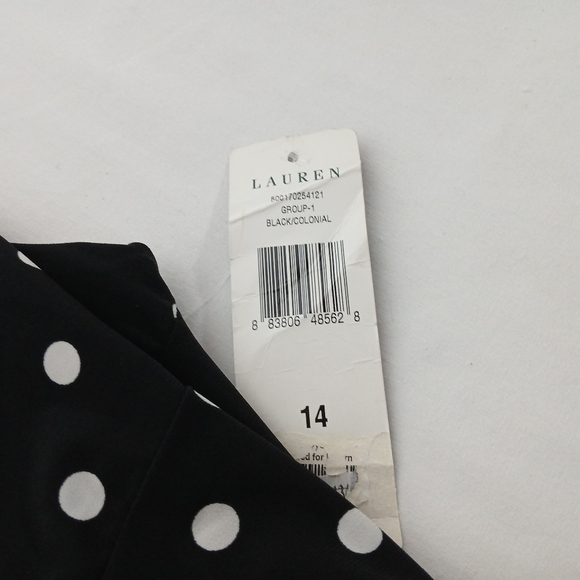 Lauren Ralph Lauren Sleeveless Lined Midi Dress. Size 14 NWT - Picture 5 of 9